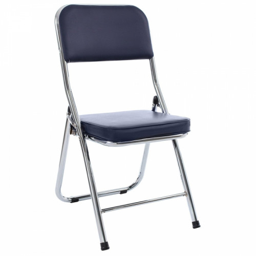 стул chair раскладной темно-синий в Тюмени