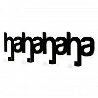 вешалка hahaha черная в Тюмени
