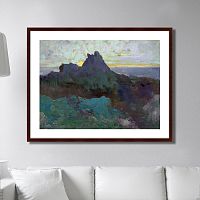 картина: rocky peak, 1875г. в Тюмени