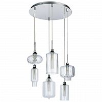 дизайнерская подвесная люстра spot light larissa 1890628 хром в Тюмени
