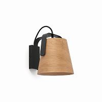 stood бра черное + wood e27 max 20w от faro в Тюмени