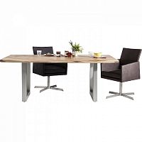 стол nature line коричневый 180x90 в Тюмени