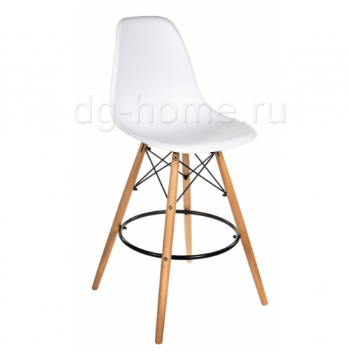 барный стул pc-007 белый (eames style) в Тюмени