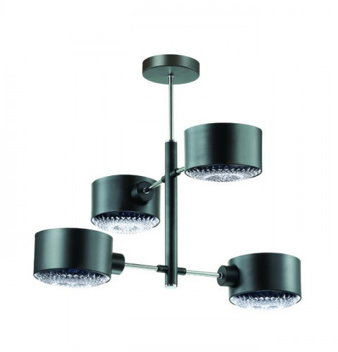 потолочная люстра lumion jared 3741/4c черная в Тюмени
