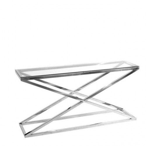 консоль criss cross от eichholtz хром в Тюмени