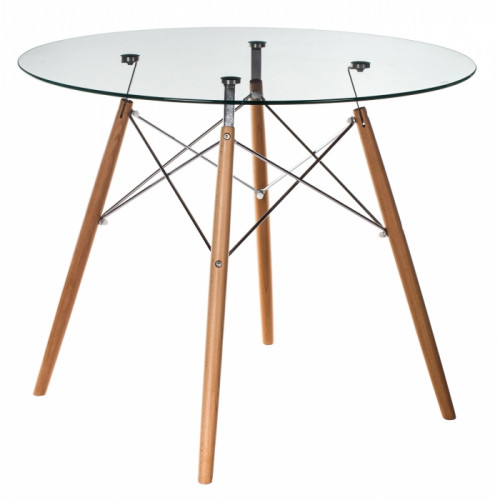 стол eames style натуральное дерево в Тюмени