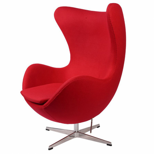 кресло arne jacobsen темно-красное в Тюмени