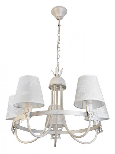 подвесная люстра toplight della tl5670d-05wg в Тюмени