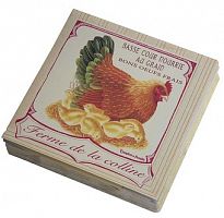 салфетки курочка штук (бумага, хсм) comptoir de famille в Тюмени