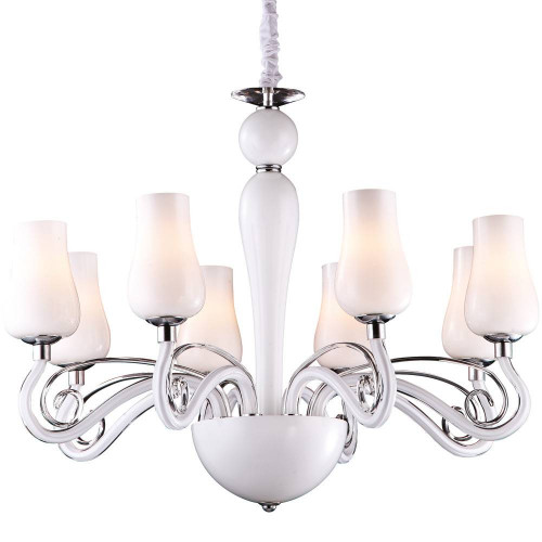 подвесная люстра arte lamp biancaneve a8110lm-8wh в Тюмени