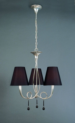 подвесная люстра mantra paola painted silver 3532 в Тюмени