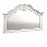 зеркало белое фигурное на комод aletan в Тюмени