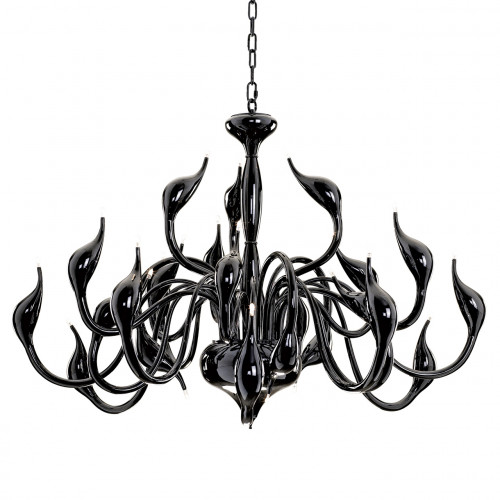подвесная люстра lightstar cigno collo bk 751247 в Тюмени