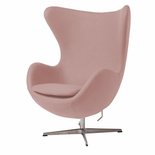 кресло egg chair светло-розовое в Тюмени