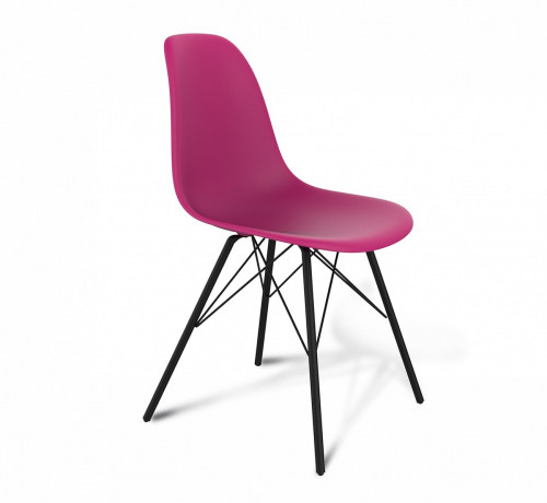стул dsr малиновый s37 (eames style) в Тюмени