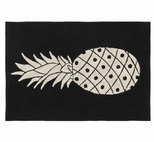 ковер pineapple черно-белый в Тюмени