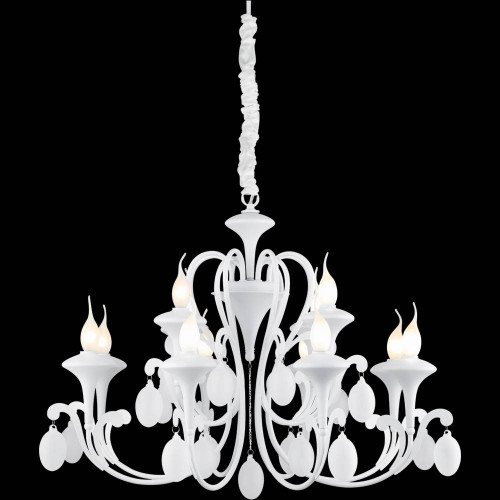 подвесная люстра arte lamp montmartre a3239lm-12wh в Тюмени