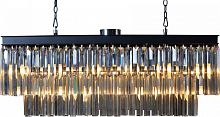 люстра odeon l110 black&glass чёрная, прозрачная в Тюмени