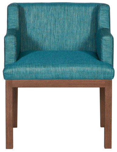 стул с подлокотниками hardwood голубой в Тюмени