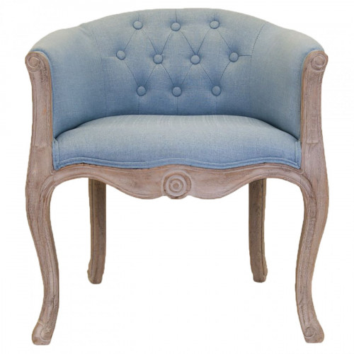 кресло kandy light blue голубое в Тюмени