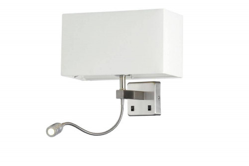 бра crystal lux jewel ap2 white в Тюмени