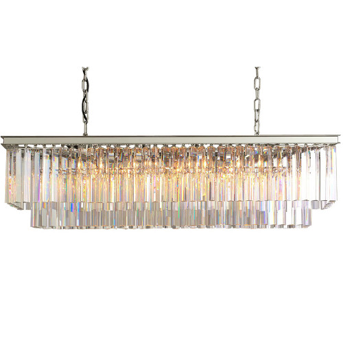 люстра odeon l120 серая(металлик), прозрачное стекло в Тюмени