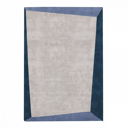 ковер dipped frame blue 300x400 серо-синий в Тюмени