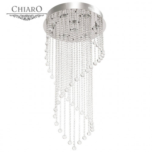 каскадная люстра chiaro sil хром в Тюмени