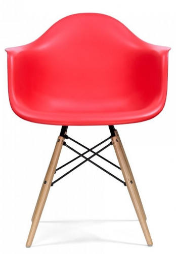 стул klassic premium daw красный (eames style) в Тюмени