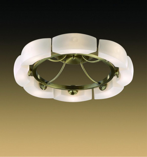 потолочная люстра odeon light barca 1713/8c в Тюмени