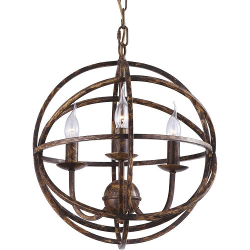 подвесная люстра arte lamp kopernik a1703sp-3br в Тюмени